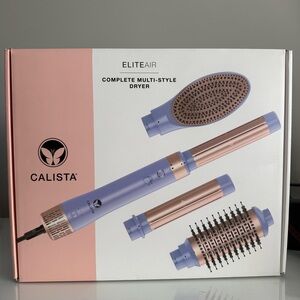 Calista EliteAir Complete Multi-Style Dryer Purple Rose Gold New